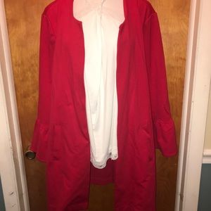Lane Bryant Jackets & Coats - NWT lane Bryant size 22/24 red dress jacket Lane Bryant Jackets & Coats - NWT lane Bryant size 22/24 red dress jacket